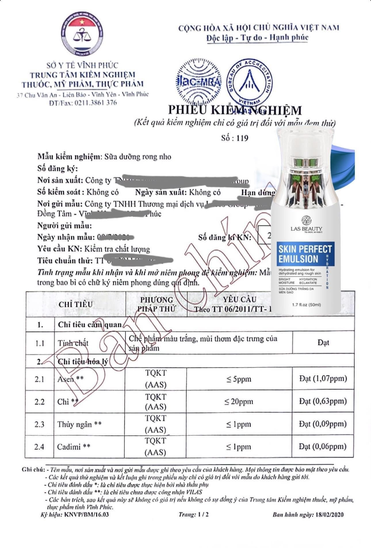 Đánh giá Sữa Dưỡng Rong Nho Có Tốt Không cho da