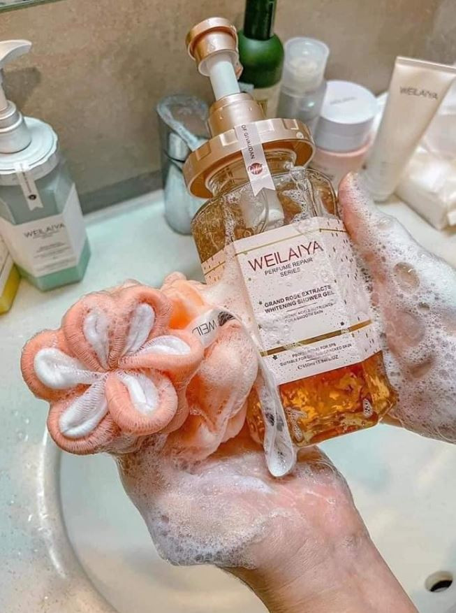 Hướng dẫn sử dụng sữa tắm hoa hồng Weilaiya để có hiệu quả tốt nhất