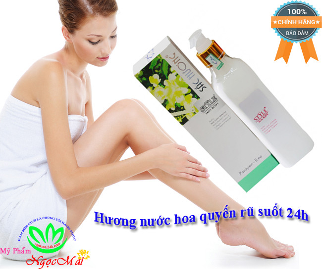 Kem dưỡng trắng da toàn thân giúp làm sáng và mịn da