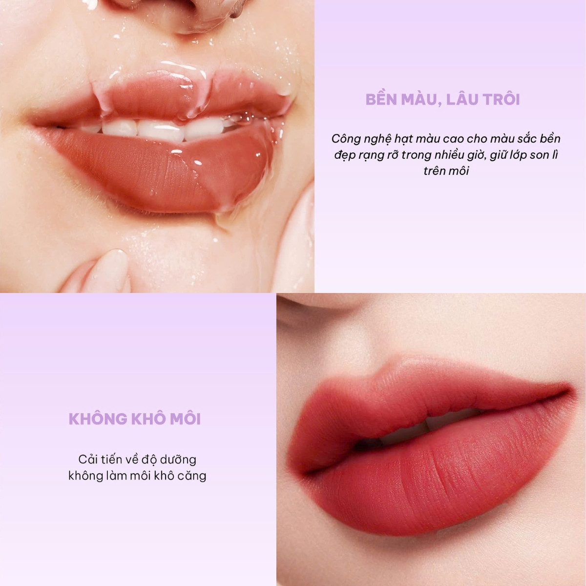 Mẹo đánh son tint lì để có màu đẹp chuẩn